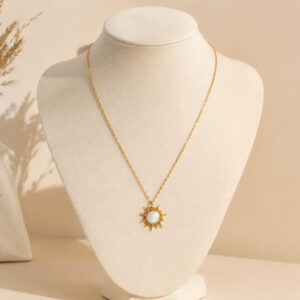 Collar Sol Nacarado